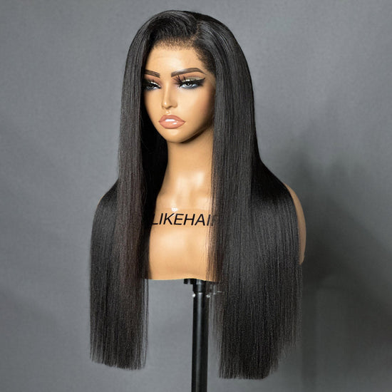 HD Lace Frontal Yaki Ultra invisible lisse