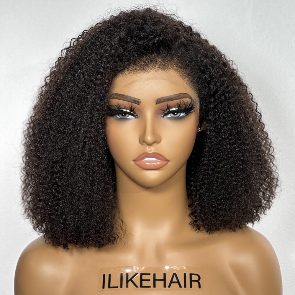 Perruque Lace Wig Frontal HD Afro Curly