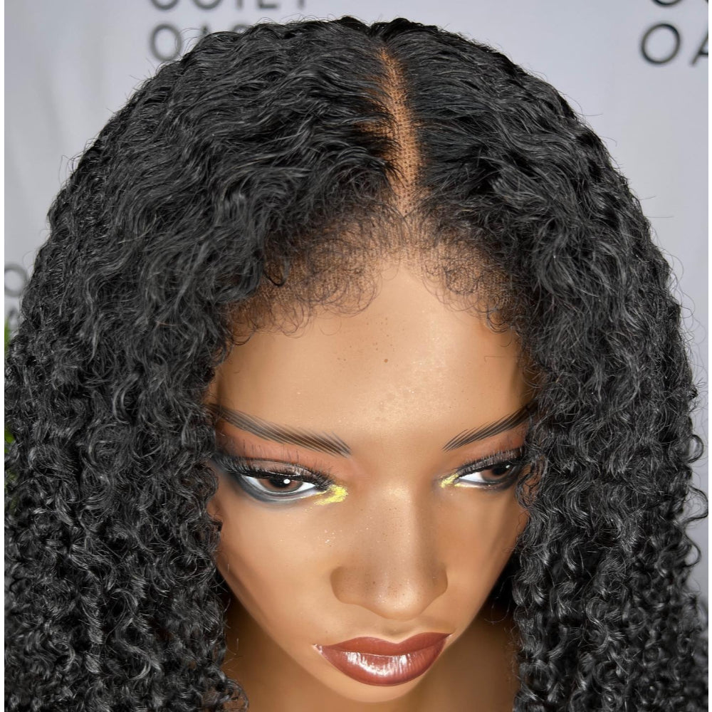 Perruque Lace Frontal Kinky Edges 13x4 HD