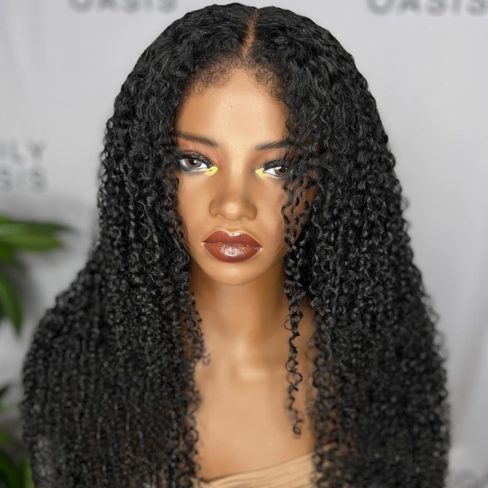 Perruque Lace Frontal Kinky Edges 13x4 HD