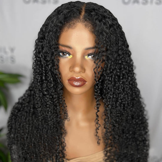 Perruque Lace Frontal Kinky Edges 13x4 HD