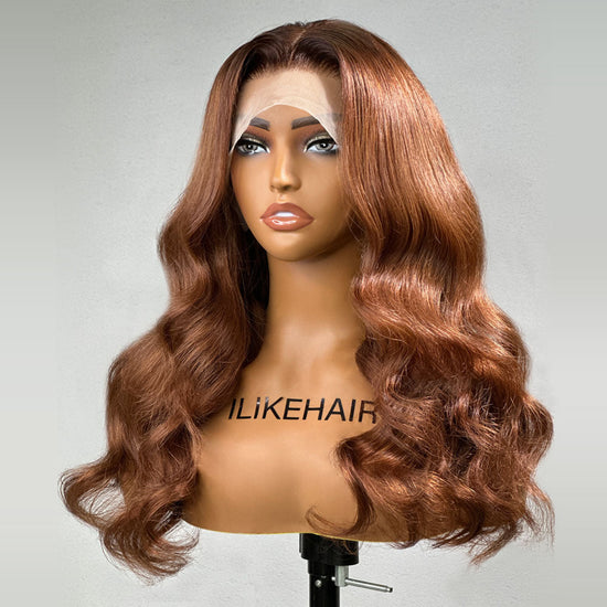 Perruque Lace Frontal Body Wave L’orange Marmalade