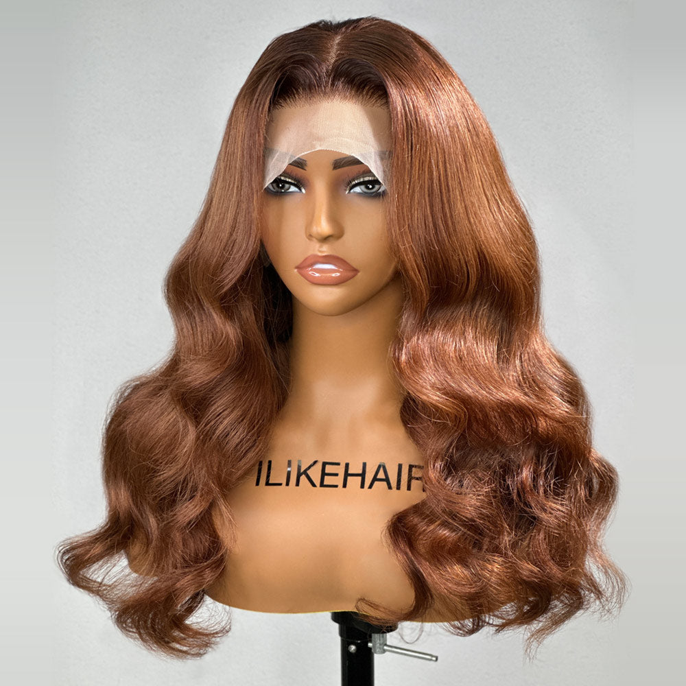 Perruque Lace Frontal Body Wave L’orange Marmalade