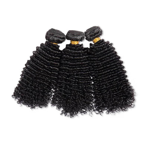Tissage Kinky Curly 100% Cheveux Naturels - Lot 3 Paquets